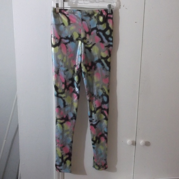 Weissman Graffiti Art Dance Pants Leggings M Adult - Picture 3 of 4